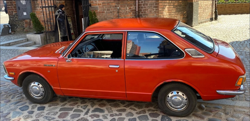 Toyota Corolla cena 29500 przebieg: 100155, rok produkcji 1978 z Gdańsk małe 277